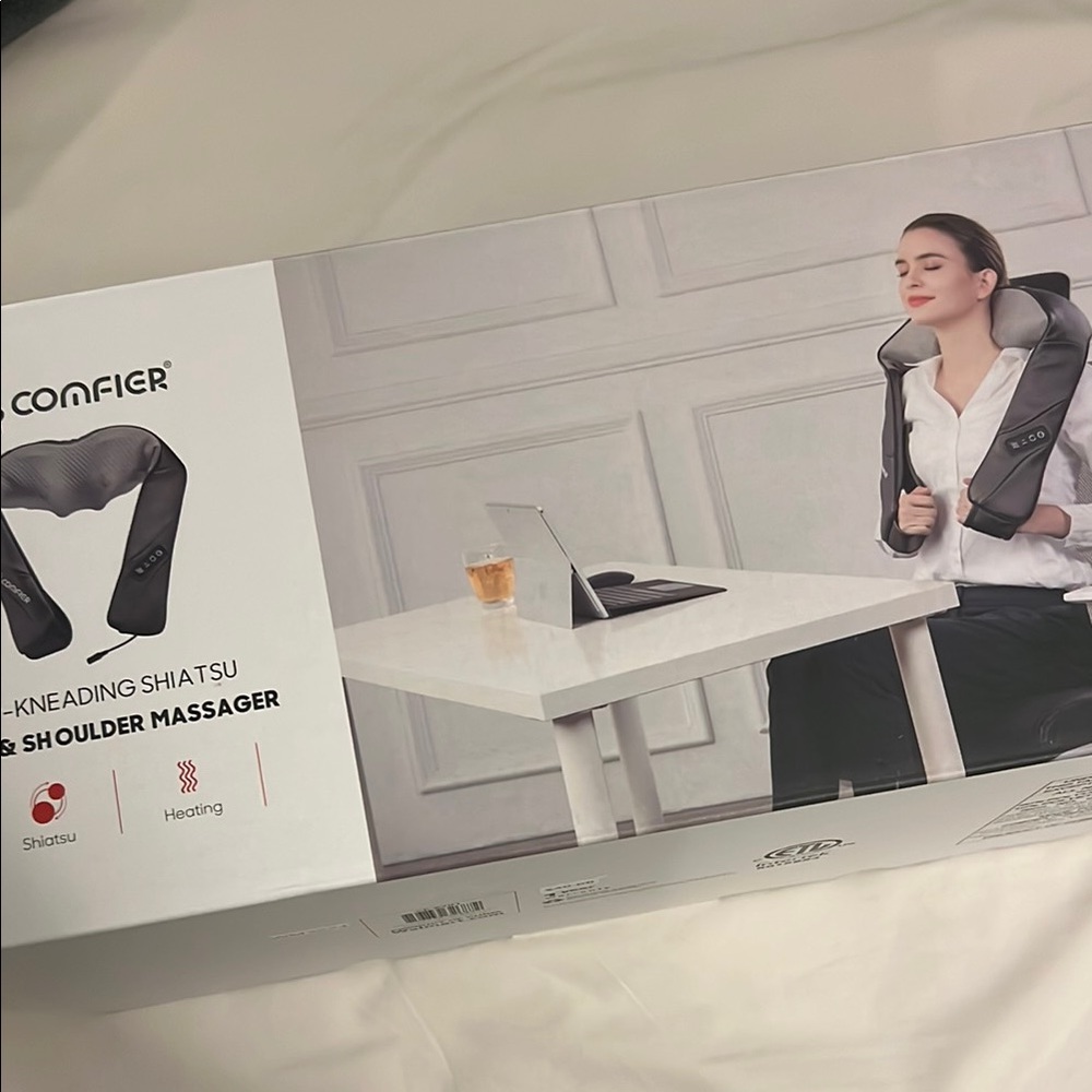 Comfier Deep Kneading Shiatsu Neck & Shoulder Massager